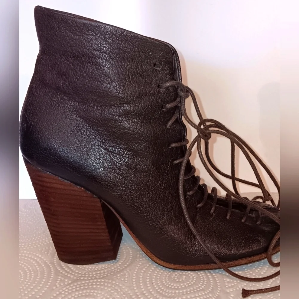 Marsell Italian Leather Vintage Bolla Lace Up Ankle Boots EU 36.5